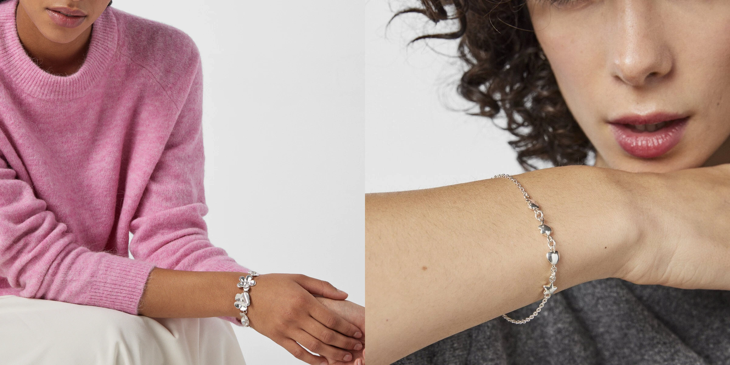 Pulseras de plata para mujer: la joya atemporal más deseada de este año